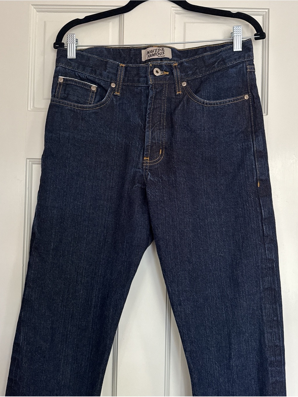 Indigo Blue Men's Straight Jeans